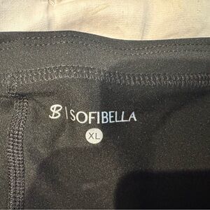 Sofibella Women's Black tennis skirt.  Size XL